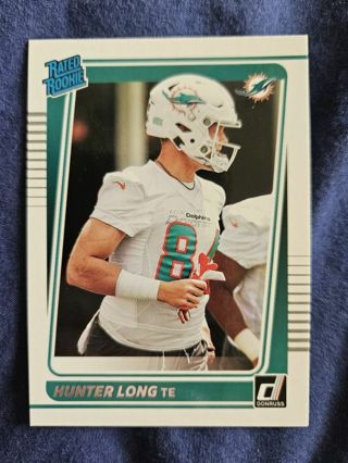2021 Donruss Rated Rookie Hunter Long