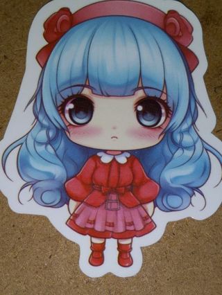 Anime Cute new big vinyl sticker no refunds regular mail only Very nice these are all nice