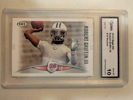 2012 Robert Griffin 111 rc graded 10