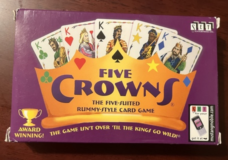 Five Crowns - award winning game