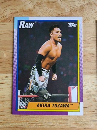 WWE RAW Akira Tozawa #2