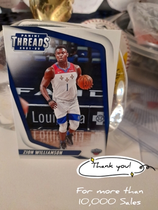 2021 Zion Williamson Panini Threads Pelicans