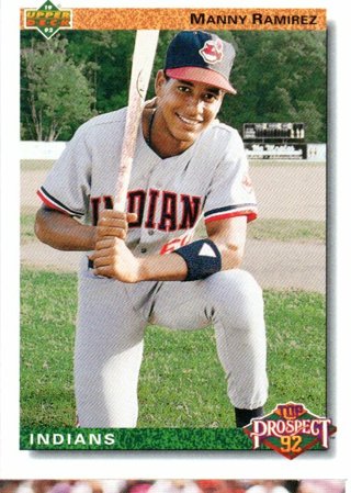 1992 Upper Deck Manny Ramirez Rookie #63