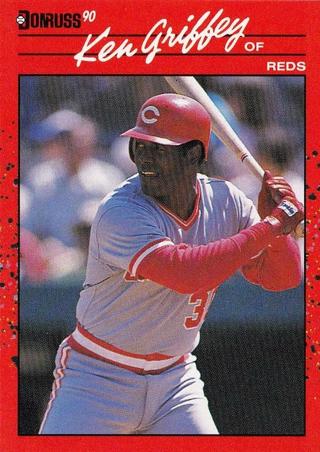 Ken Griffey 1990 Donruss Cincinnati Reds