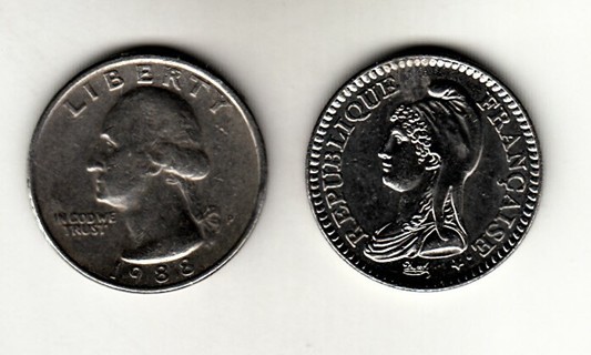 France 1 Franc 1992 Coin