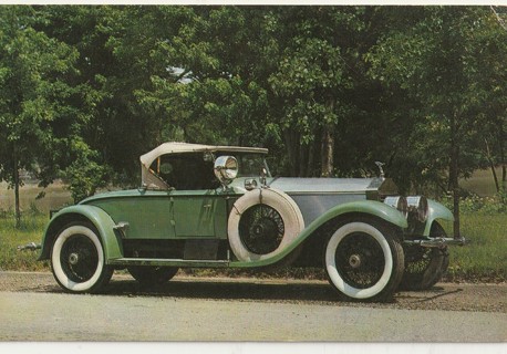 Vintage Unused Postcard: (z): 1922 Rolls Royce Picadilly Roadster
