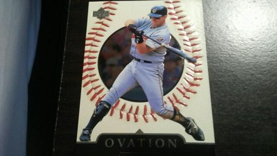 1999 UPPER DECK OVATION JIM THOME CLEVELAND INDIANS BASEBALL CARD# 25