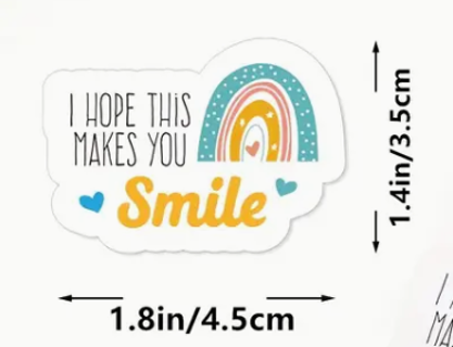 50 Smile Stickers