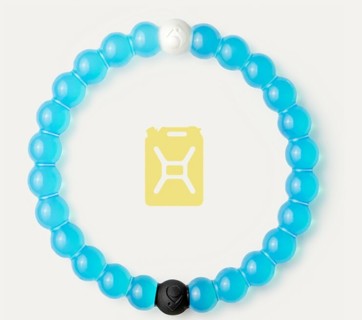 Water Lokai Bracelet - NEW  - water from Mount Everest and mud from the Dead Sea