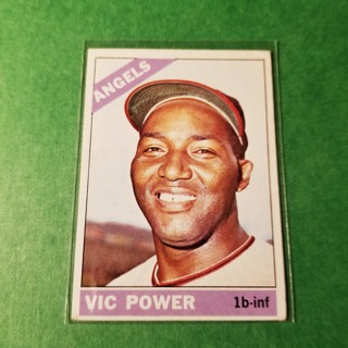 1966 - TOPPS BASEBALL CARD NO. 192 - VIC POWER - ANGELS