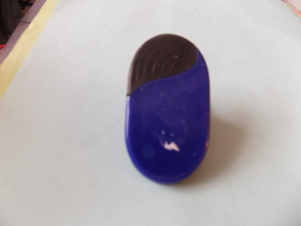 Blue and black acrylic magnet clip # 3