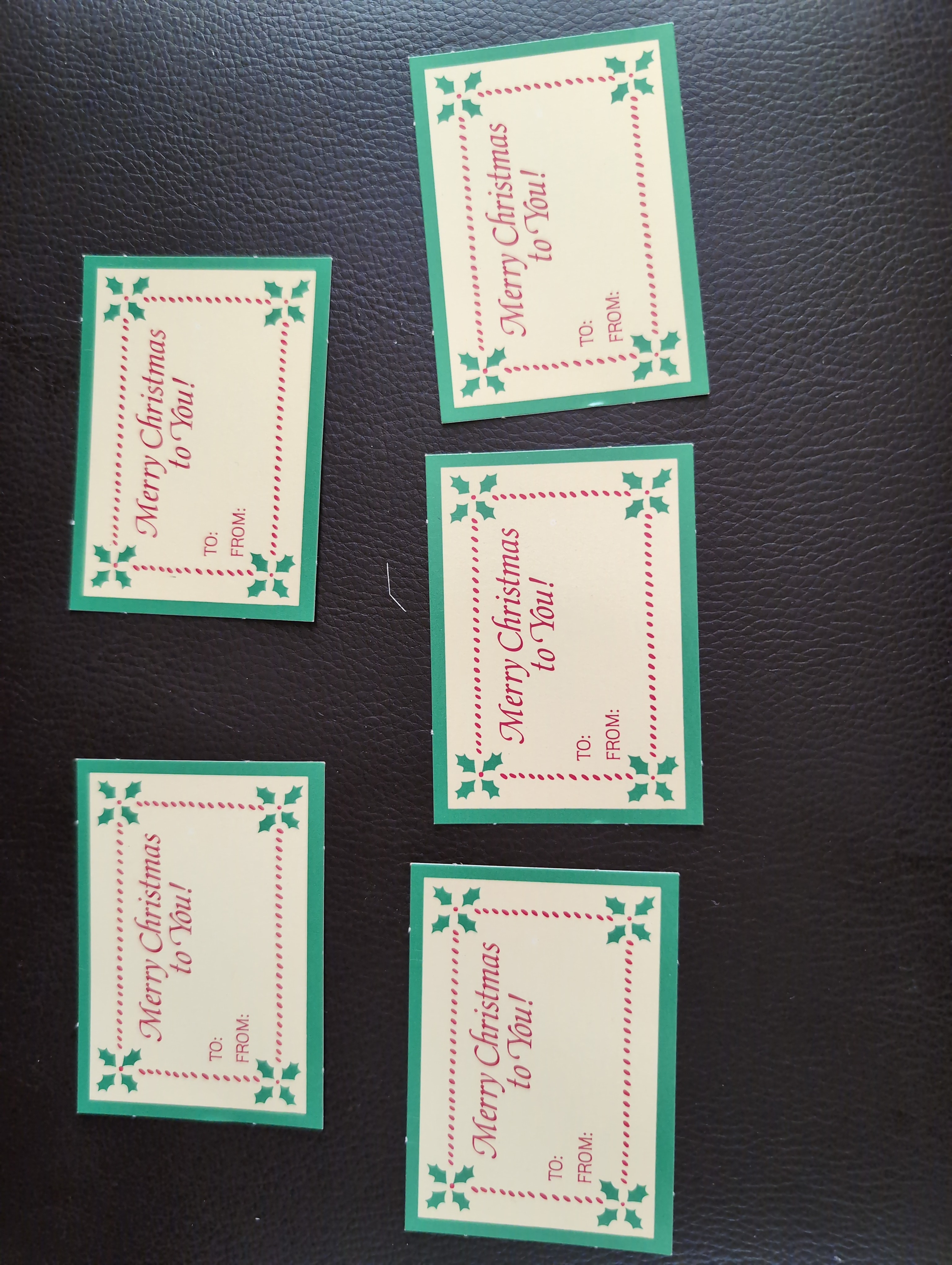 Free: NEW CHRISTMAS TAGS (5)