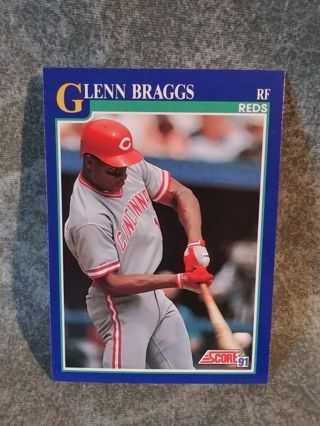 Baseball Trading Card Glenn Braggs