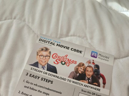 A Christmas Story 4K digital code ONLY 