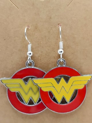 Wonder woman earrings