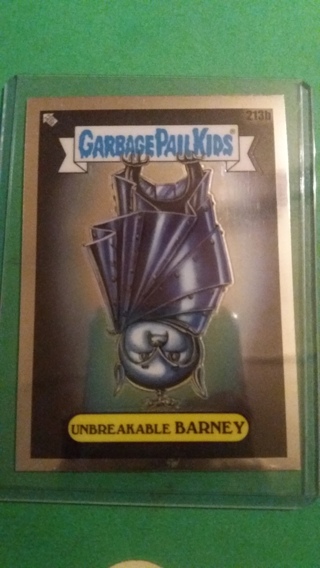 unbreakable barney card free shipping