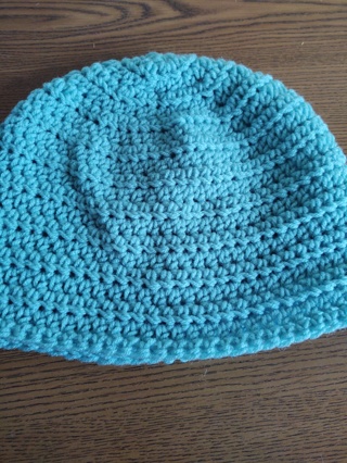 Hand Crocheted Slouch Hat 