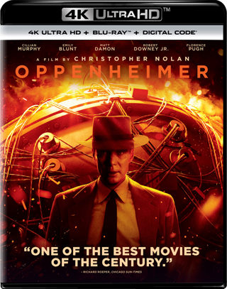 Oppenheimer (Digital 4K UHD Download Code Only) *Christopher Nolan* *Cillian Murphy* *Best Picture*
