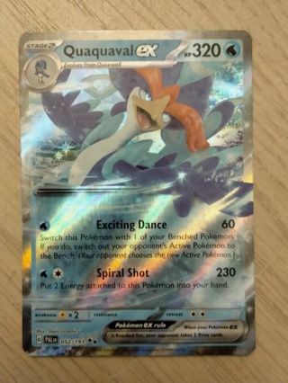 Quaquaval ex 052/194 rare holo nm