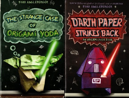Pair of Books in the Origami Yoda Series by Tom Angleberger