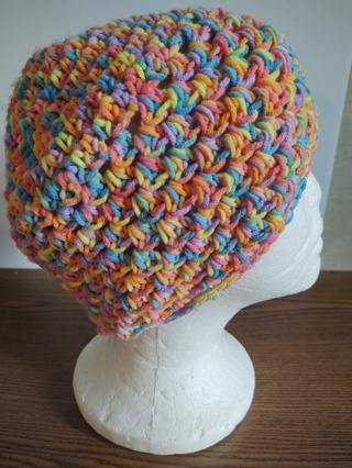 Hand Crocheted Slouch Hat 