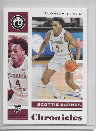 Scottie Barnes 2021-22 Chronicles Draft Pink #7