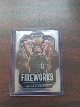 Ausar Thompson *Rookie insert 2023 Prizm Draft Picks #12