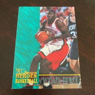 1995-96 Signature Rookies Sports Heroes - [Base] #18  Michael Finley