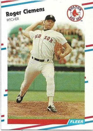 1988 FLEER ROGER CLEMENS CARD