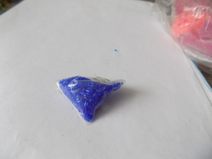 Small baggie royal blue # 2 cooking crystals for crafts suncatchers