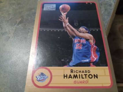 2003 TOPPS BAZOOKA RICHARD HAMILTON DETROIT PISTONS BASKETBALL CARD# 103