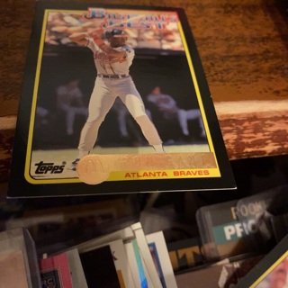 1992 topps McDonald’s baseball’s best ron gant baseball card 