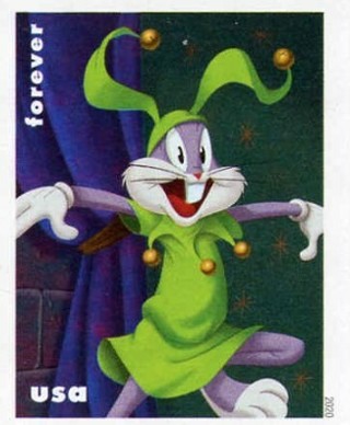 Bugs Bunny USA used stamp