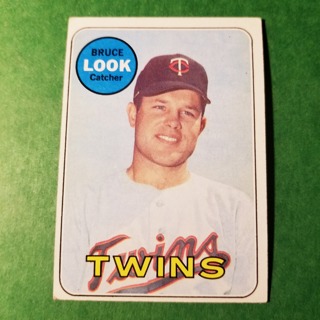 1969 - TOPPS BASEBALL CARD  NO. 317 - BRUCE LOOK - TWINS