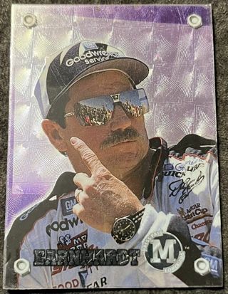 Dale Earnhardt - 1996 Press Pass M Force #3 - NASCAR star - MINT CARD
