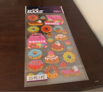 Sticko doughnut stickers