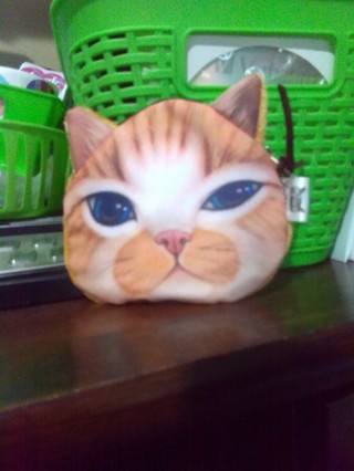 Cat Coin Purse Filled With Brand New Jewelry