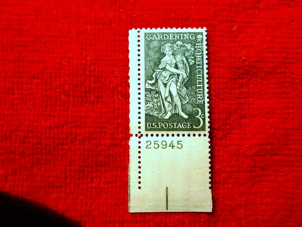 Scott #1100 1958 MNH with plate number.