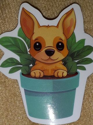 Cute one new small vinyl laptop sticker no refunds regular mail only