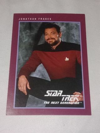 1991 The next Generation STAR TREK Card