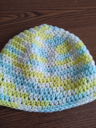 Hand Crocheted Child Size Hat