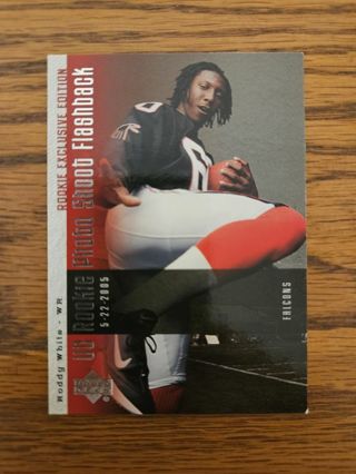 2006 Upper Deck photo shoot flashback Football card.