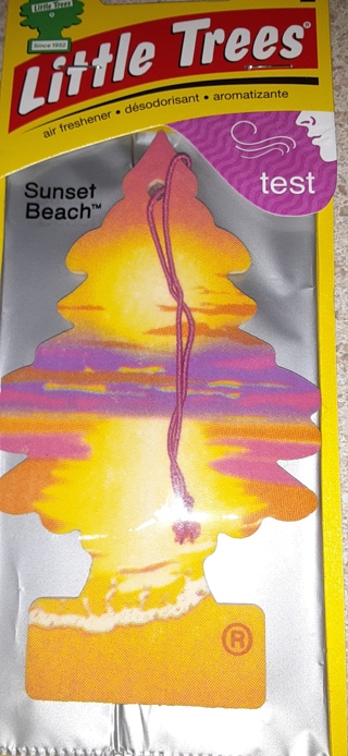 L@@K!! "Sunset Beach" Little Trees Air Freshener 