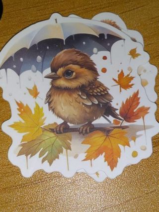 So Cute new one vinyl lap top sticker no refunds regular mail only very nice quality