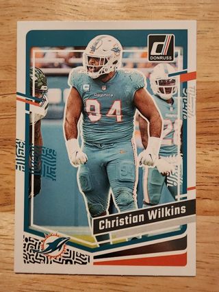 2023 Panini Donruss Christian Wilkins #182