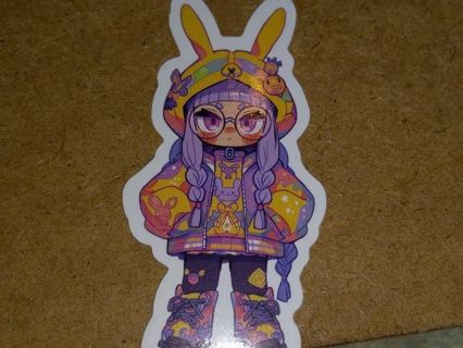 Anime Cute new 1⃣ vinyl sticker no refunds regular mail only Very nice