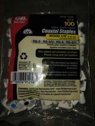 Coaxial Staples
