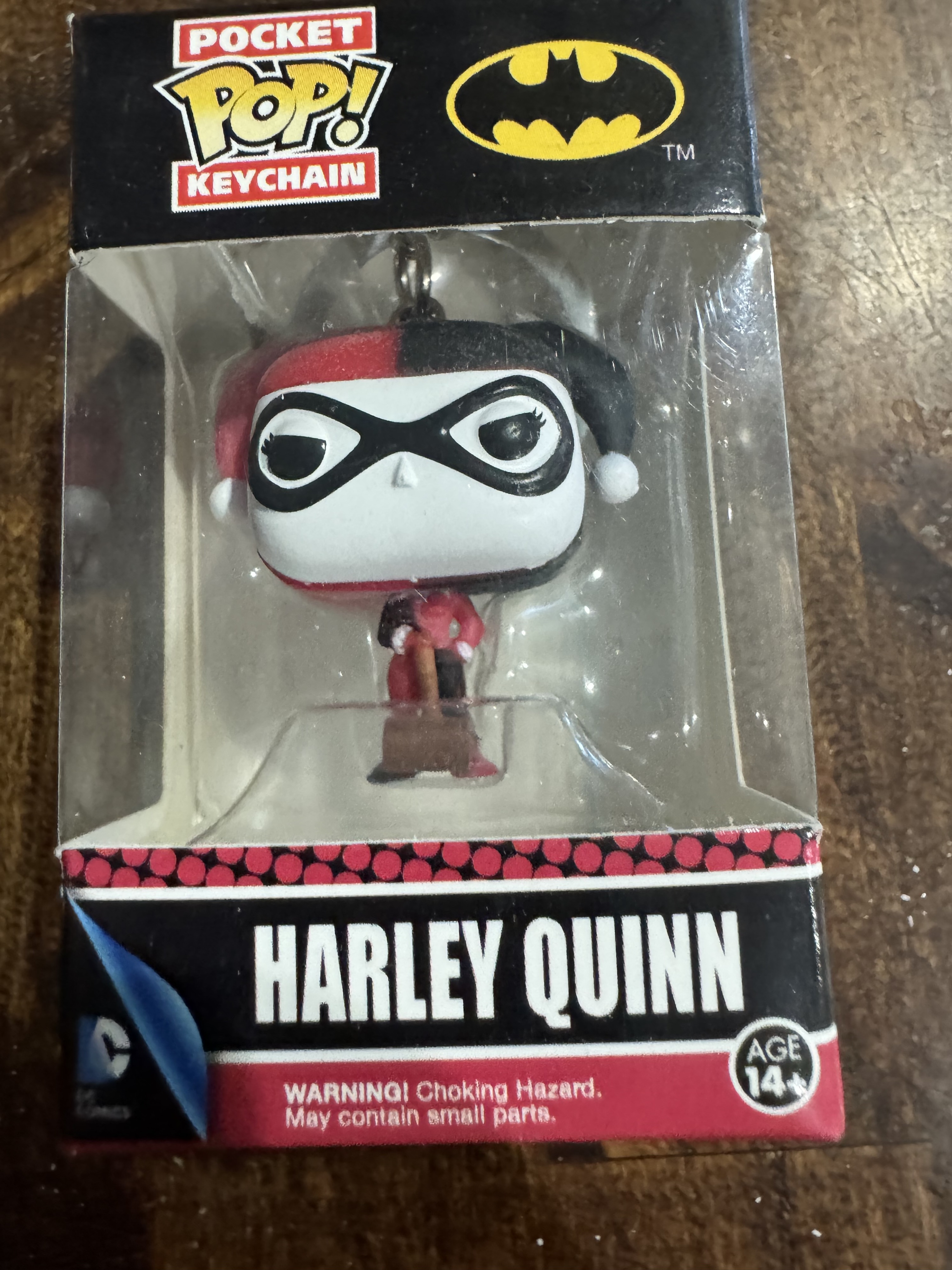 FREE: Pocket Pop Keychain Harley Quinn MIB