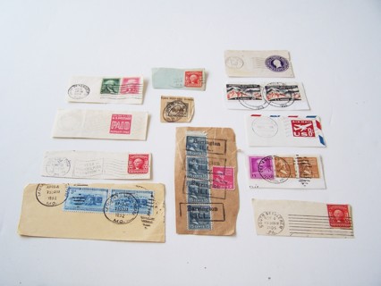 United States Postage Stamps with dated cancellations set of 21