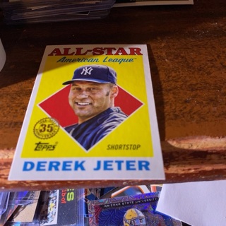 2023 topps 35 years 1988 all-star Derek jeter baseball card 